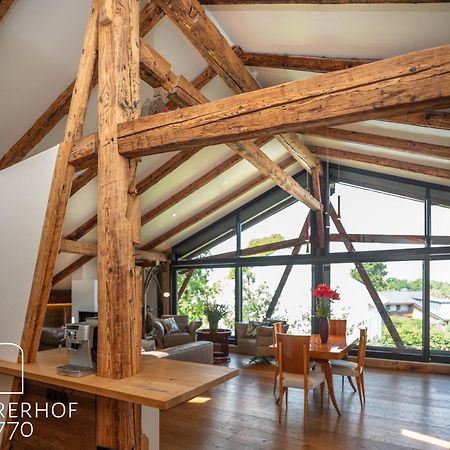 5 Sterne Penthouse-Loft Gut Stohrerhof Bis 4 Personen Diessen am Ammersee Luaran gambar