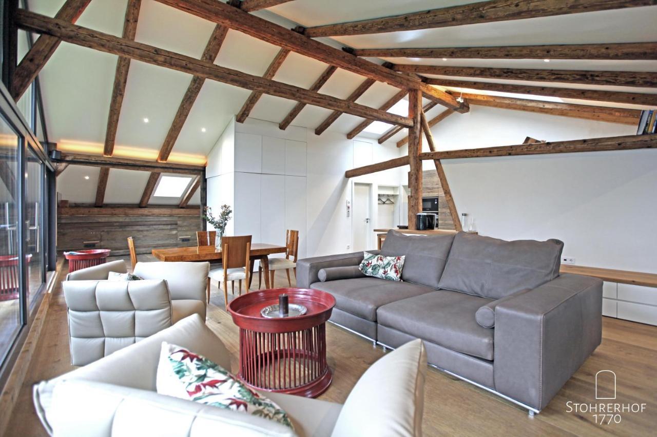 5 Sterne Penthouse-Loft Gut Stohrerhof Bis 4 Personen Diessen am Ammersee Luaran gambar