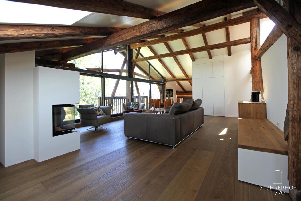 5 Sterne Penthouse-Loft Gut Stohrerhof Bis 4 Personen Diessen am Ammersee Luaran gambar