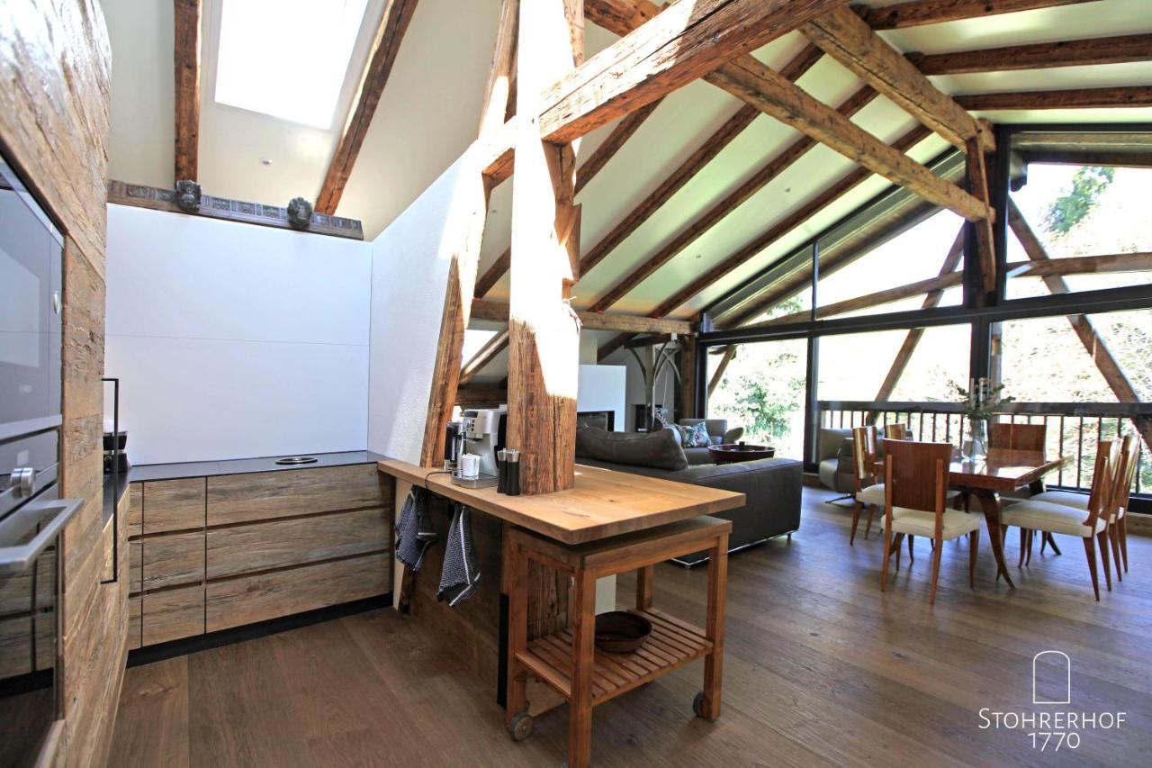 5 Sterne Penthouse-Loft Gut Stohrerhof Bis 4 Personen Diessen am Ammersee Luaran gambar
